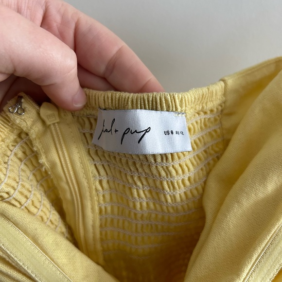 ROSETTA DRESS - LEMON - Picture 4 of 4